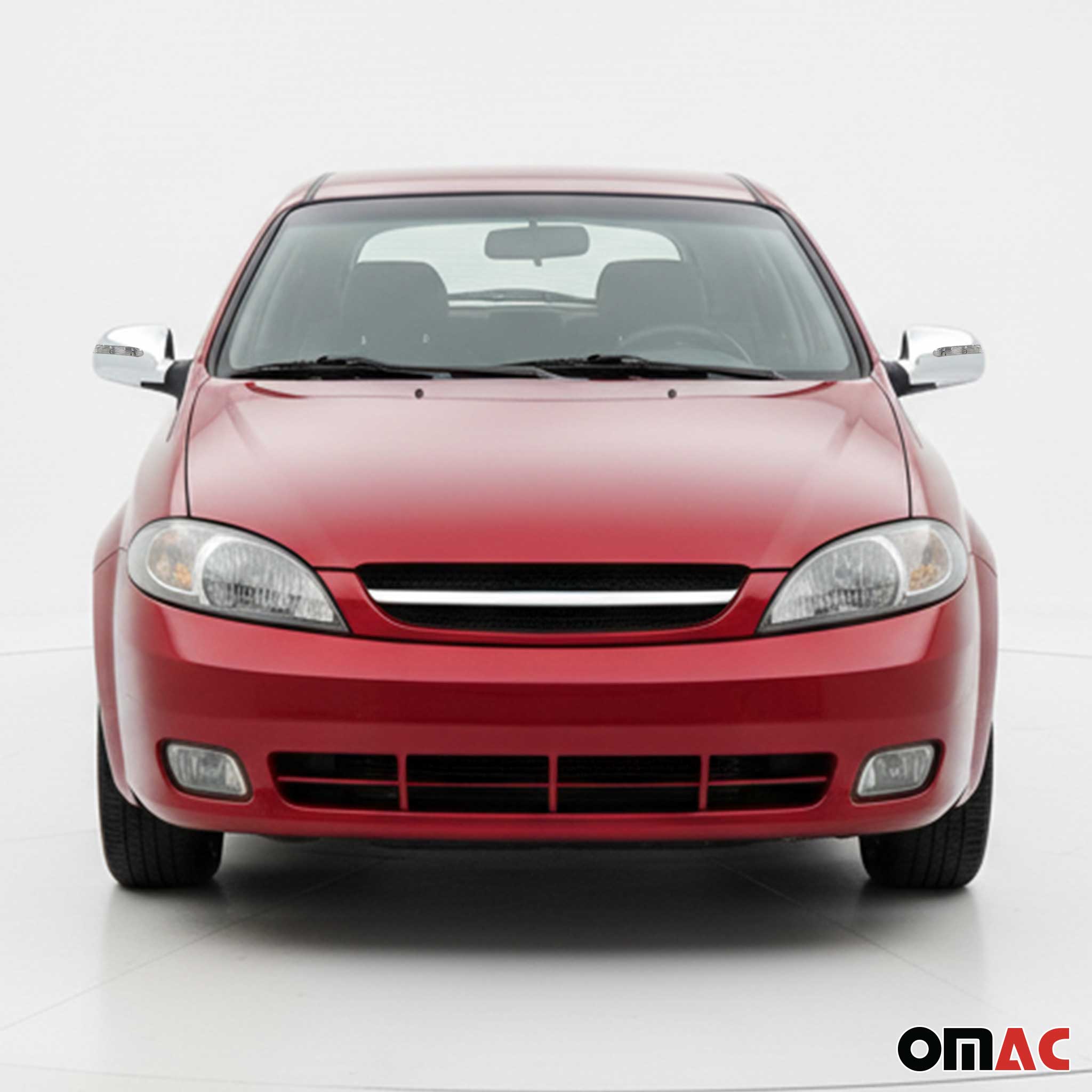 2004-2013 Chevrolet Lacetti Side Mirror Cover Caps Chrome Silver 2 Pcs