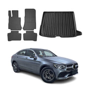 2017-2019 Mercedes GLC Class Coupe C253 Pre-FL Floor Mats & Cargo Liner Full Set All Weather