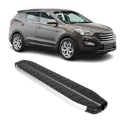 2013-2016 Hyundai Santa Fe Sport Nerf Bar Side Step Running Boards Alu 2x