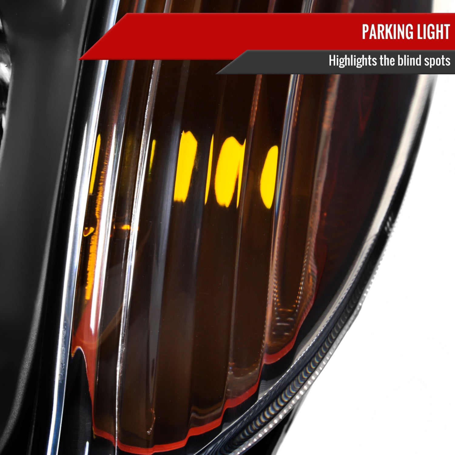 2001-2003 Toyota RAV4 Factory Style Headlights Matte Black/Clear Lens