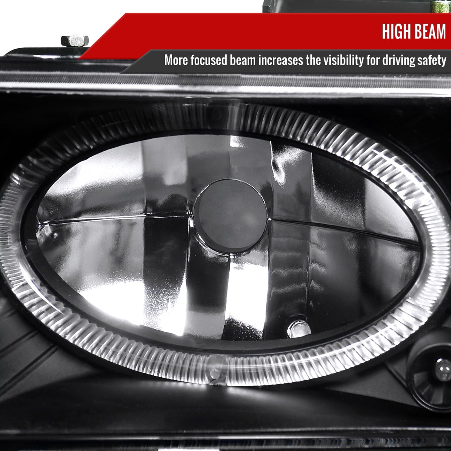 1988-1999 Chevy C/K C10/Blazer/Tahoe/Sierra/Silverado Dual Halo Headlights