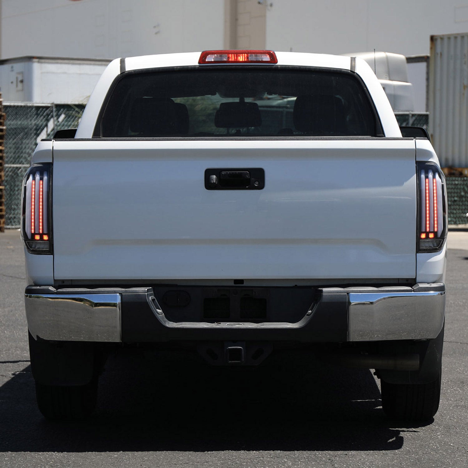 2014-2021 Toyota Tundra Facelift Full LED Tail Lights Turn Signal Matt Black