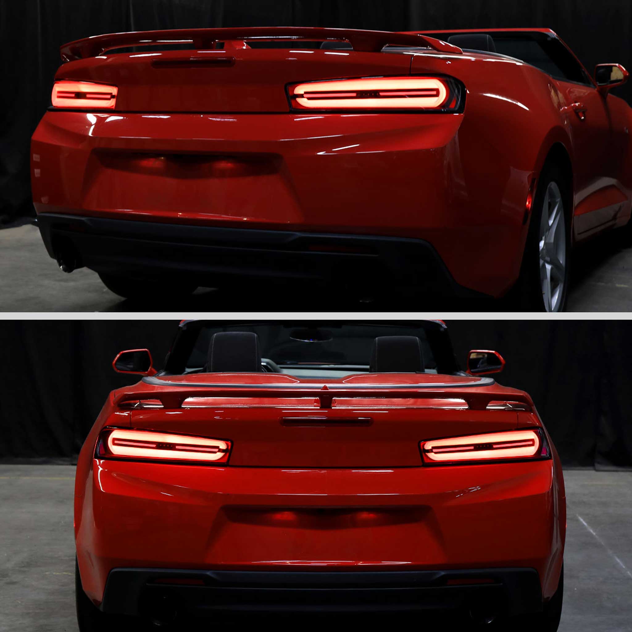 For Chevrolet Camaro 2016-2018 Full LED Tail Light Sequential Signal For OE LED