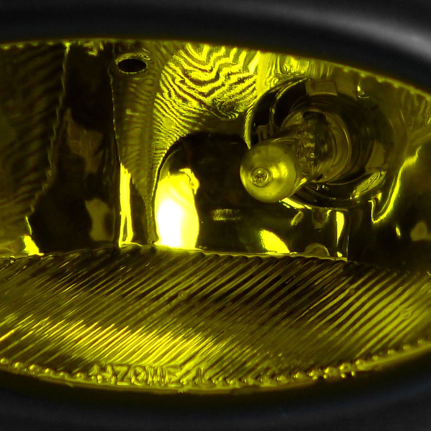 2009-2011 Honda Civic Sedan H11 Fog Lights Kit Chrome Housing/Yellow Lens