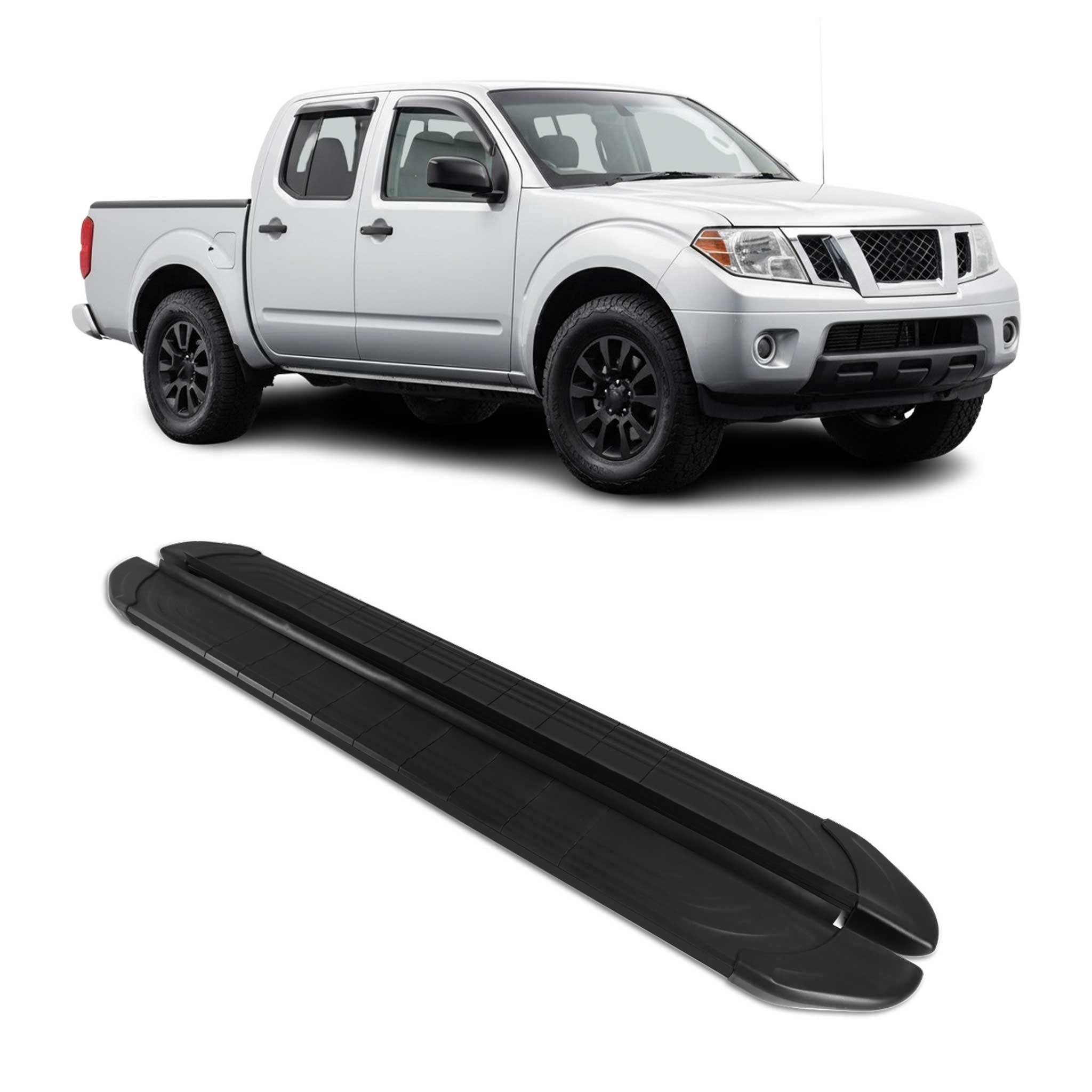 2005-2021 Nissan Frontier Nerf Bar Side Step Running Boards Alu 2x
