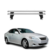 2006-2013 Lexus IS Roof Rack Cross Bars Silver