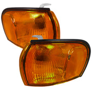 1995-2001 Subaru Impreza Corner Lights Chrome Housing/Amber Lens