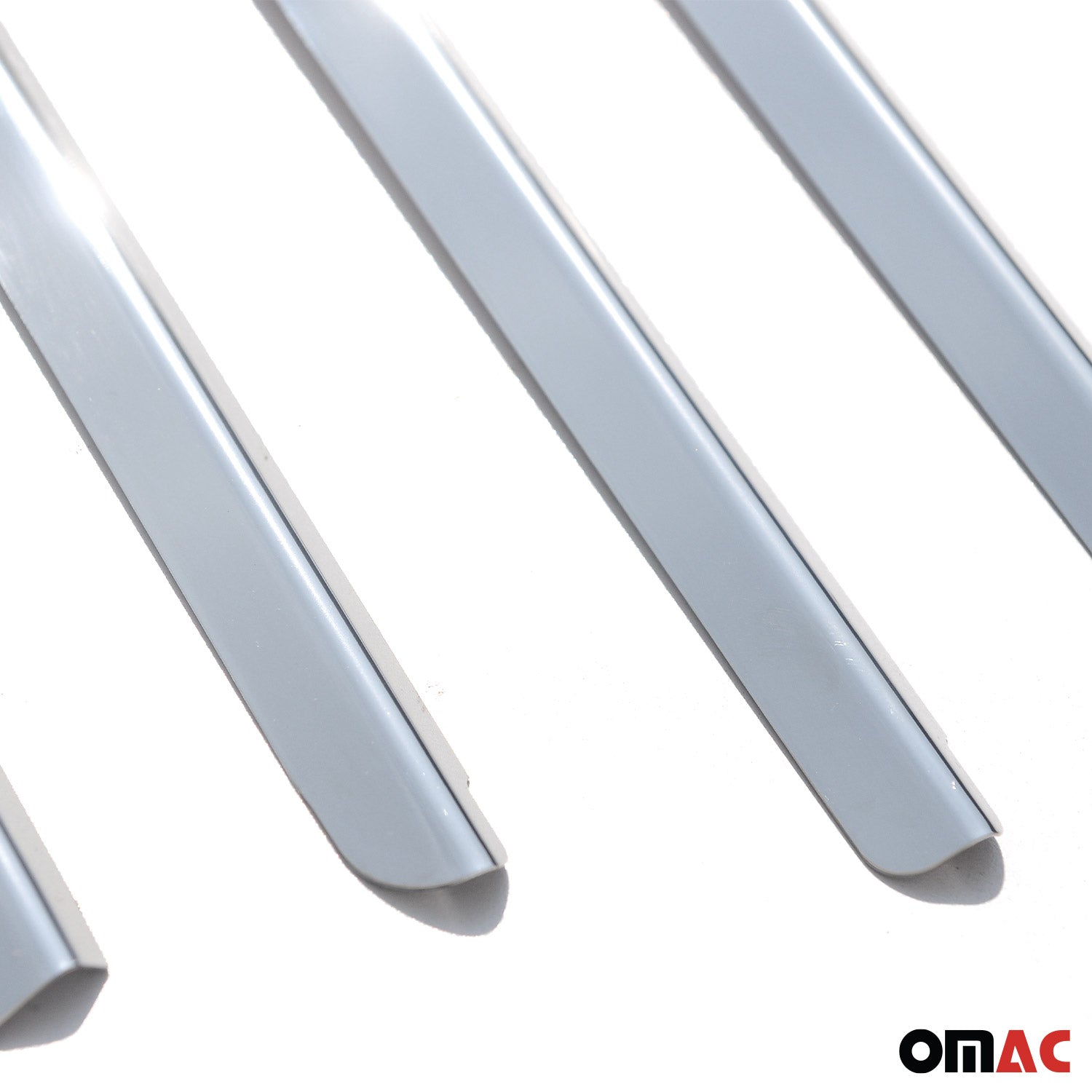 2002-2005 VW Passat B5.5 Window Molding Trim Streamer Stainless Steel Silver 4 Pcs