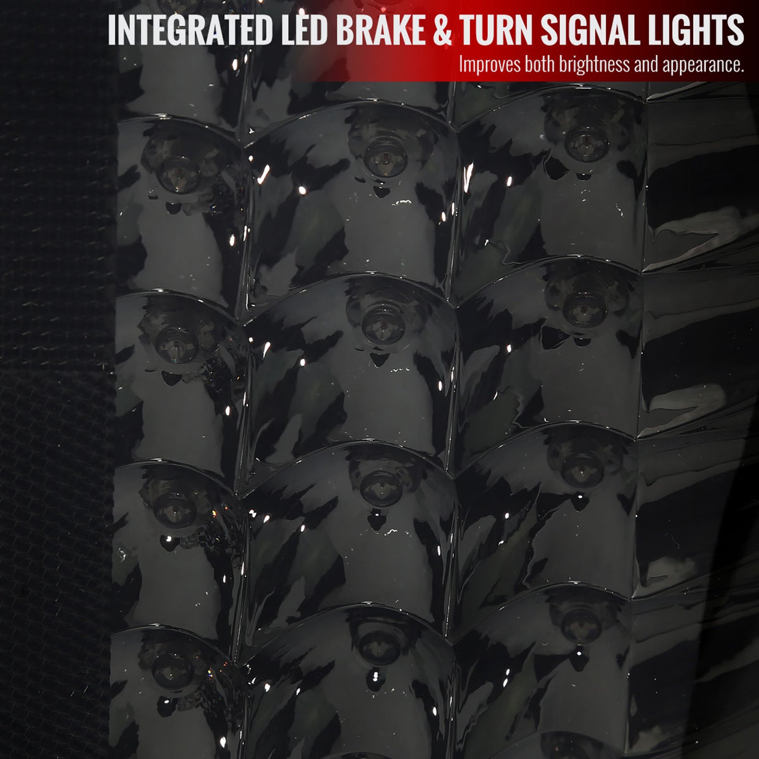 2002-2006 Dodge RAM V2 LED Tail Lights Chrome Housing/Smoke Lens