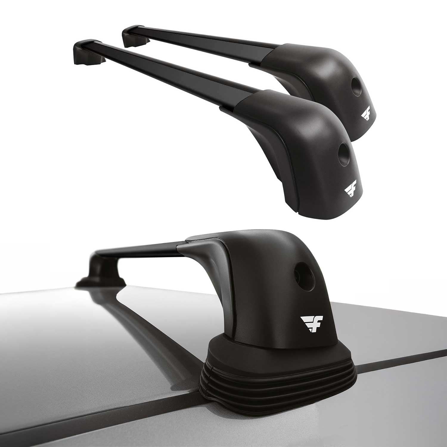 2005-2012 BMW 3 Series E90 Sedan E91 Touring Roof Racks Cross Bars Black