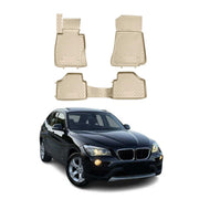 2010-2015 BMW X1 E84 Floor Mats Liners Full Set All Weather Beige