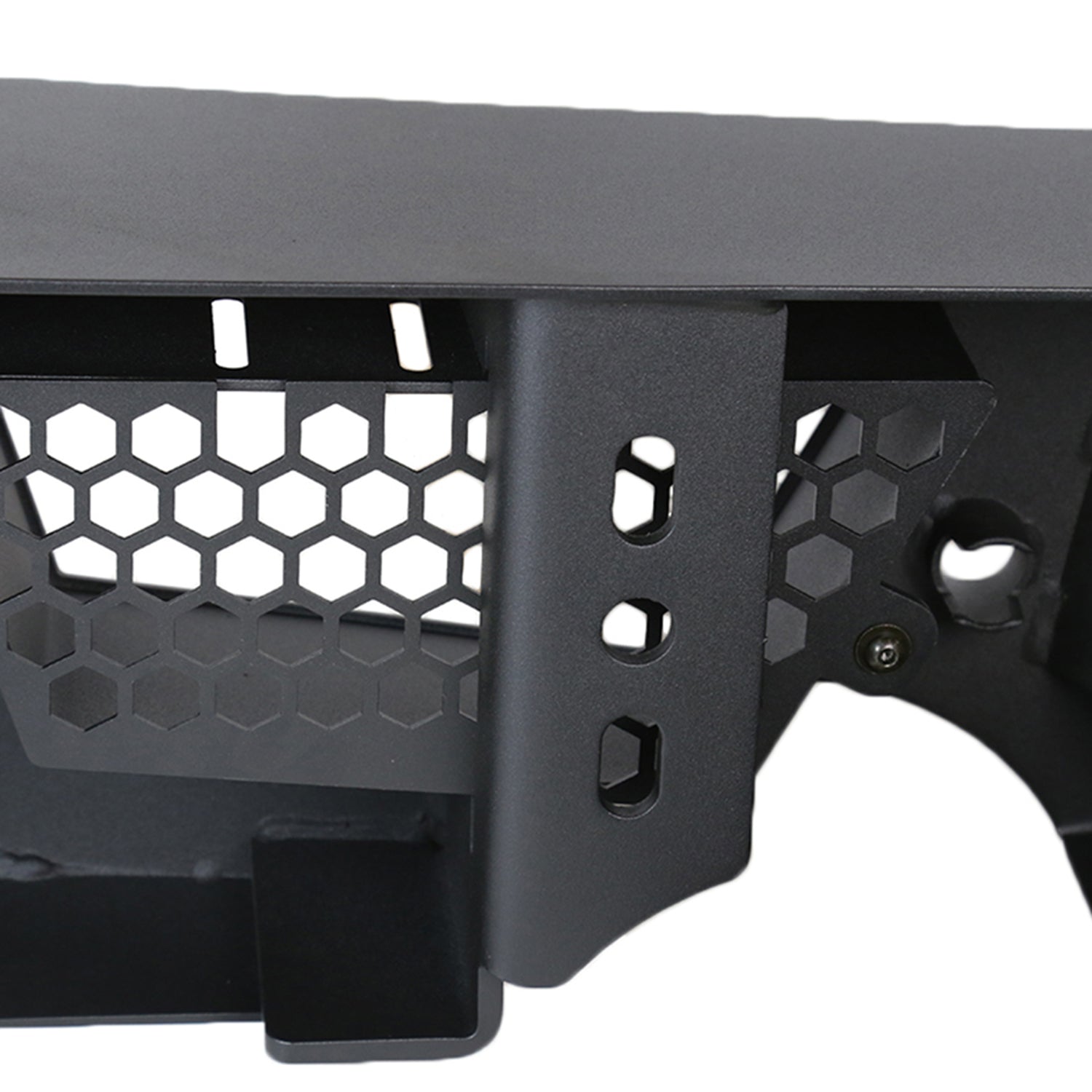 2009-2018 Dodge RAM 1500 2500 3500 Black Heavy Duty Steel Rear Step Bumper