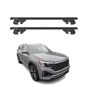 2025 VW Atlas Roof Rack Cross Bars Luggage Carrier Black 2Pcs