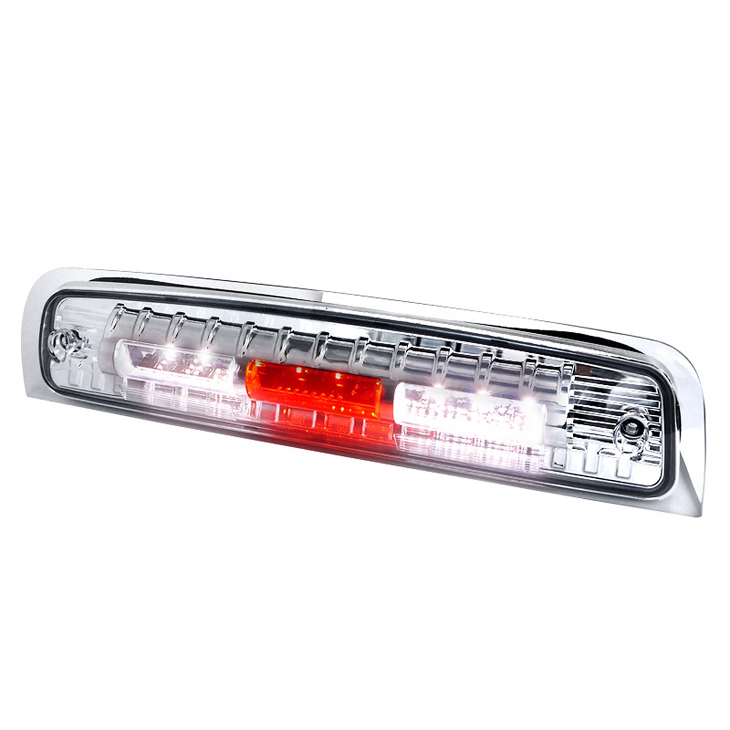 2014-2018 Dodge RAM LED 3rd Brake Light Chrome Housing/Clear Lens