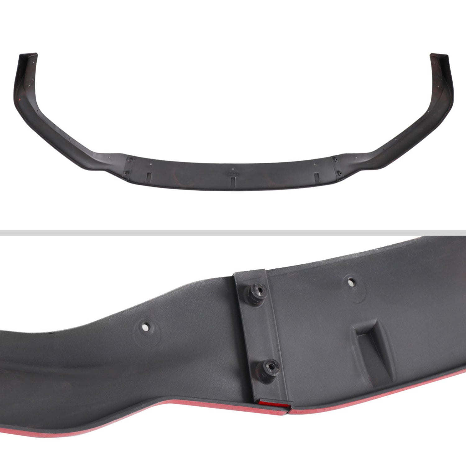 2014-2016 Lexus IS250 F-Sport Glossy Trim 3Pcs Front Bumper Lip Splitter Kit