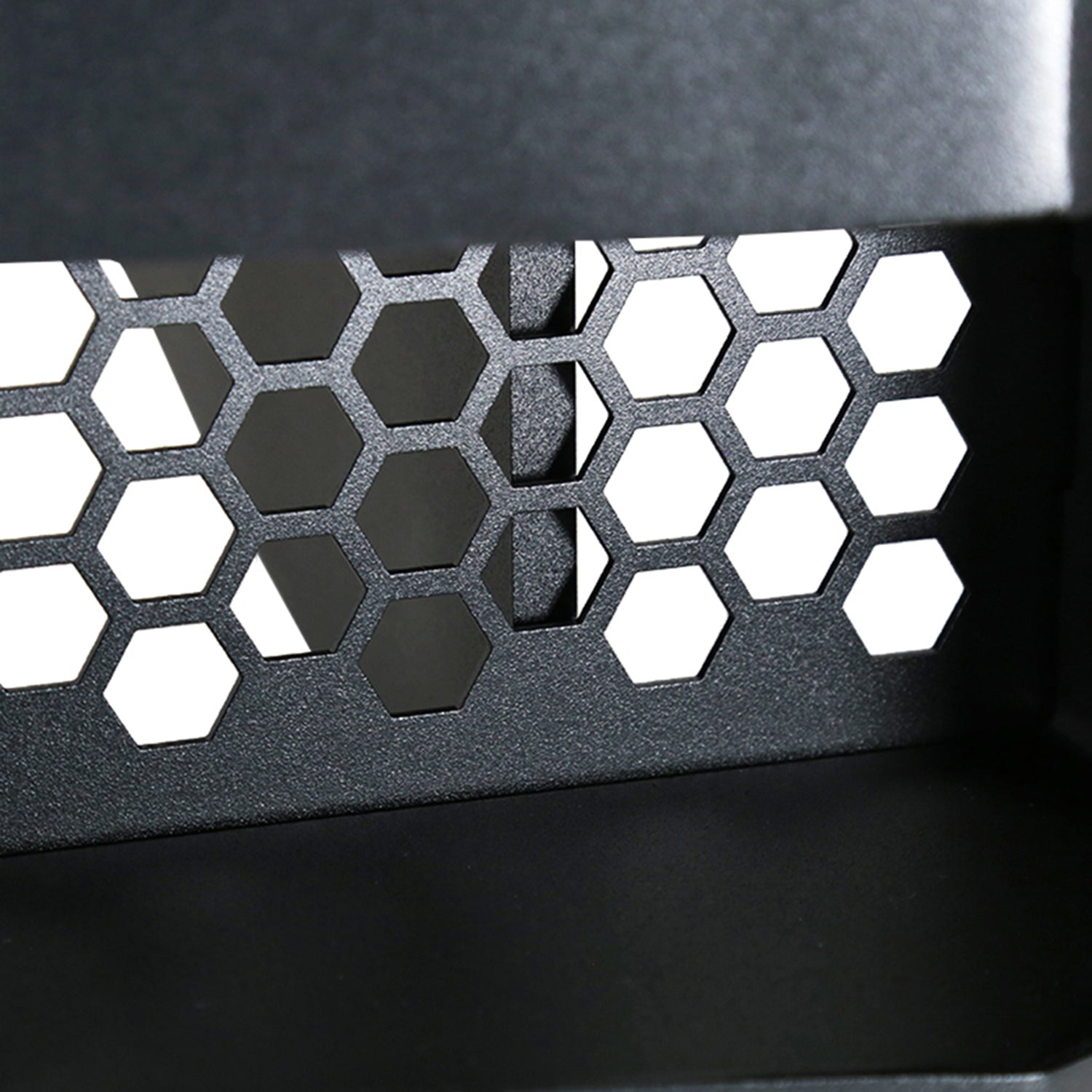 2017-2021 Ford F-250/F-350 Black Heavy Duty Steel Rear Step Bumper