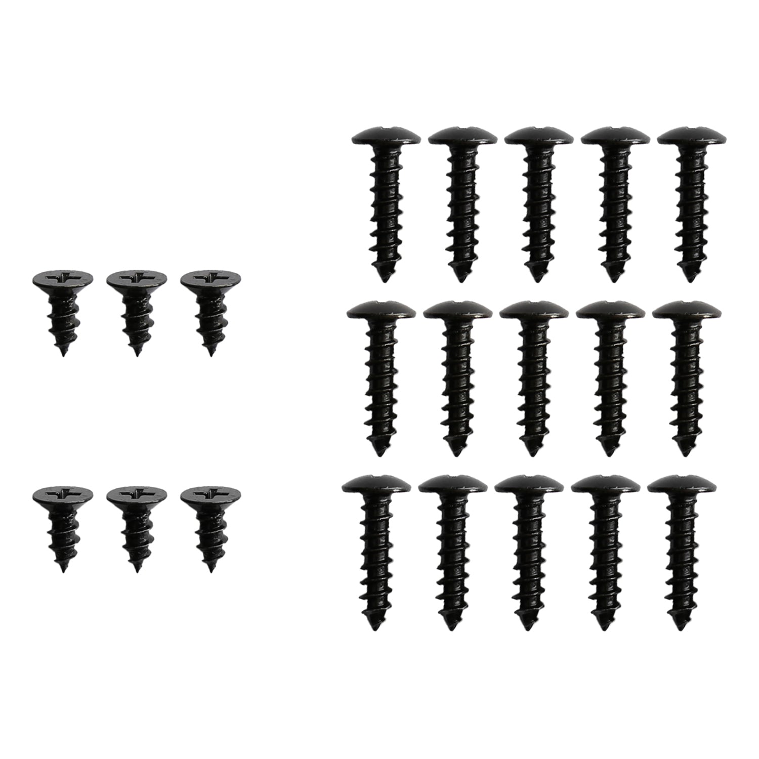 2014-2017 Infiniti Q50 Glossy Black Polypropylene 3Pcs Bumper Lip Spoiler