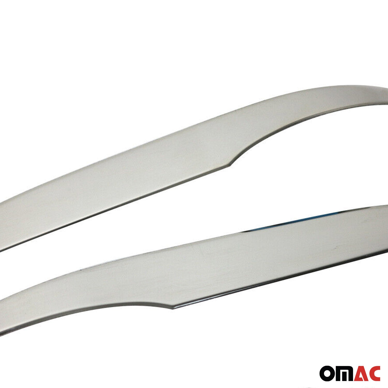 2016-2023 Toyota Hilux Side Mirror Cover Caps Stainless Steel Silver 2 Pcs