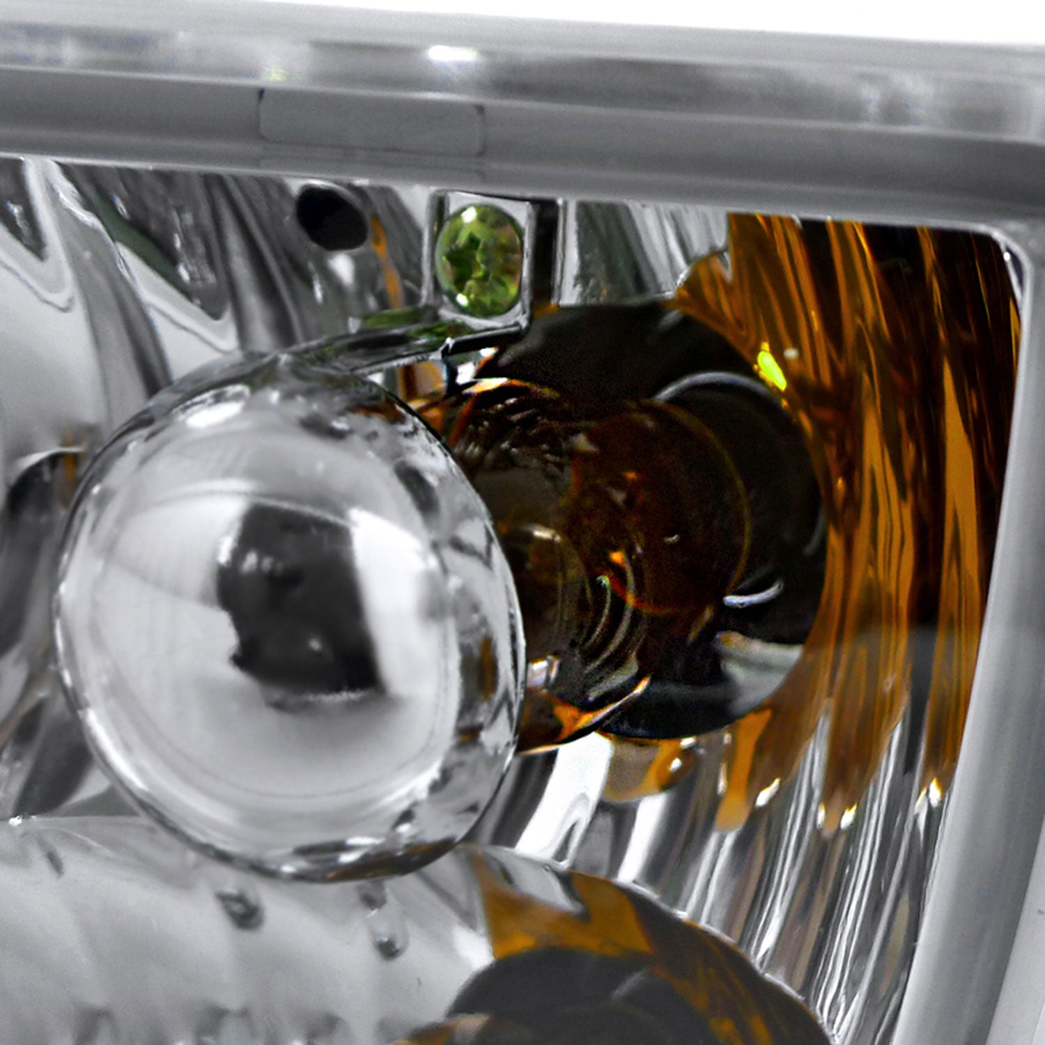 1993-1998 VW Golf Mk3/Jetta/Cabrio H3 Bumper Fog Lights Chrome/Clear Lens