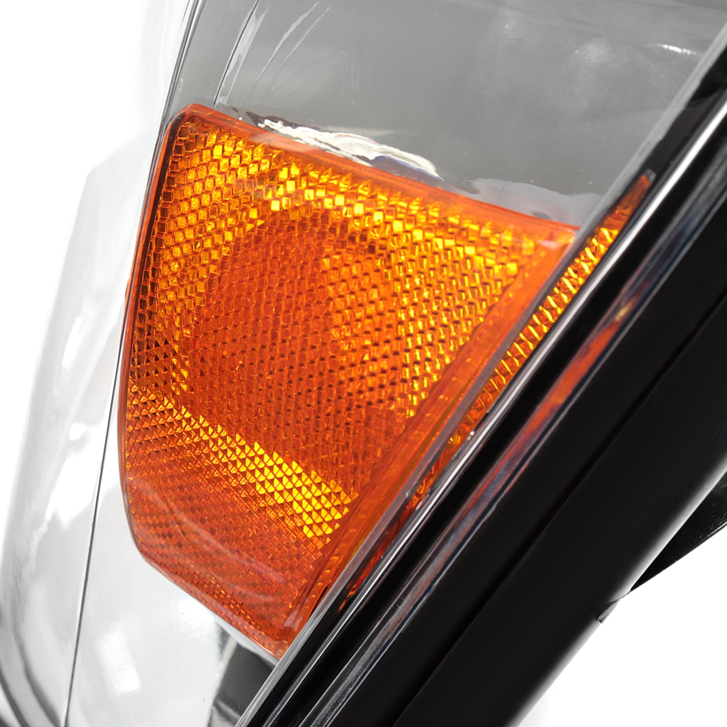 2004-2007 Toyota Highlander Factory Style Headlights Chrome/Clear Lens