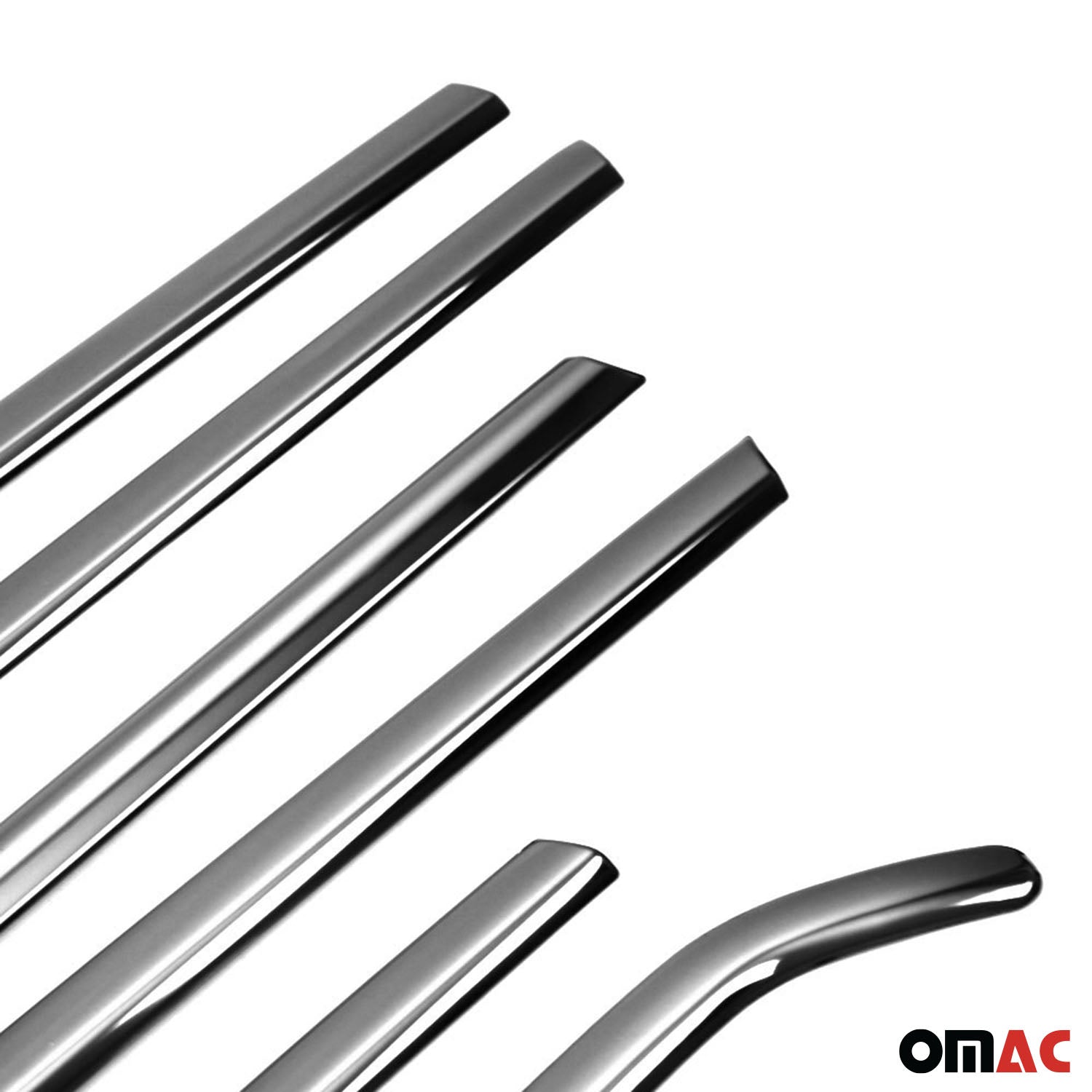 2012-2018 Ford Focus Sedan Window Molding Trim Streamer Stainless Steel