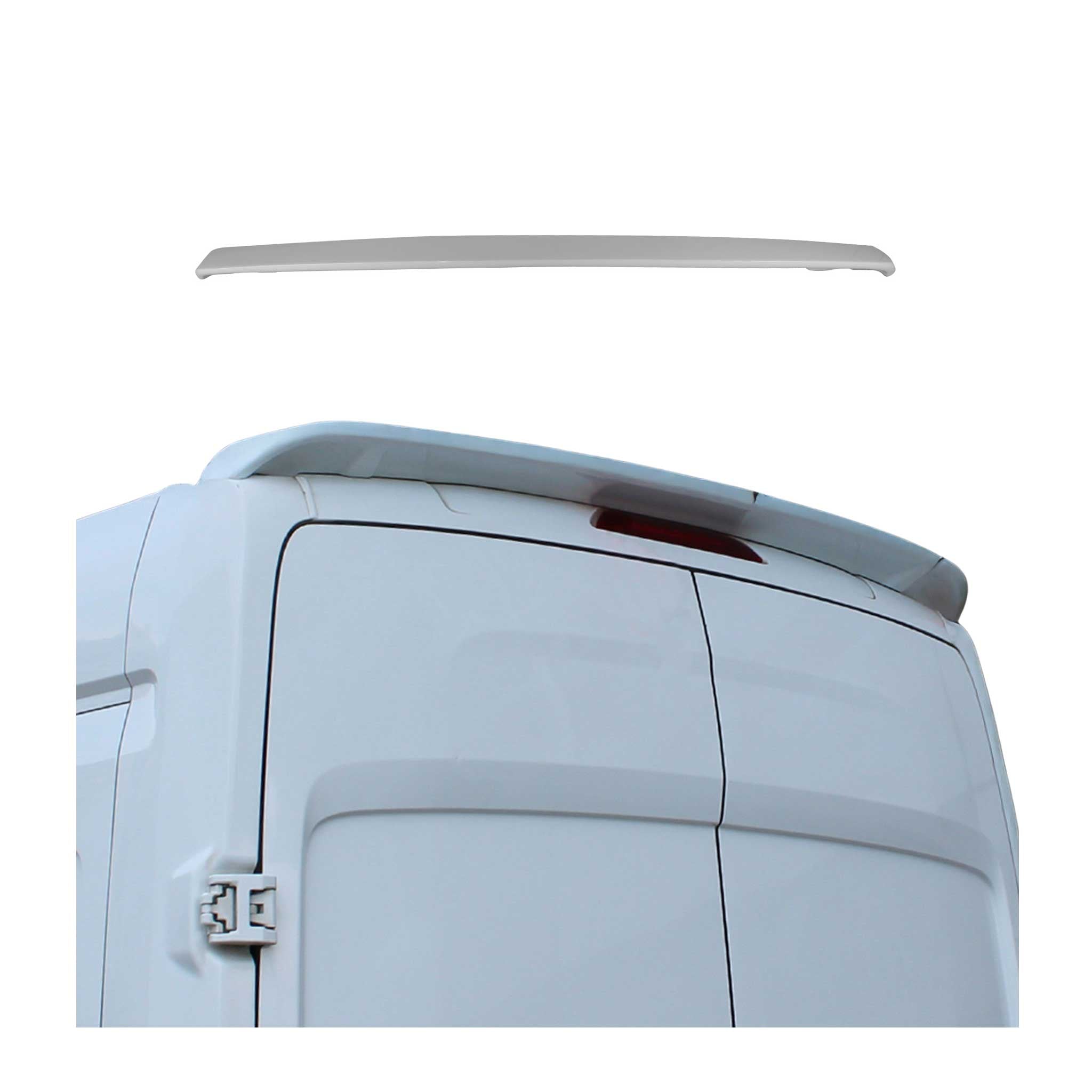 2015-2020 Ford Transit Rear Trunk Spoiler Wing White 1 Pc