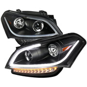 2010-2011 Kia Soul Projector Headlights LED Light Bar&LED Signal Lights Black
