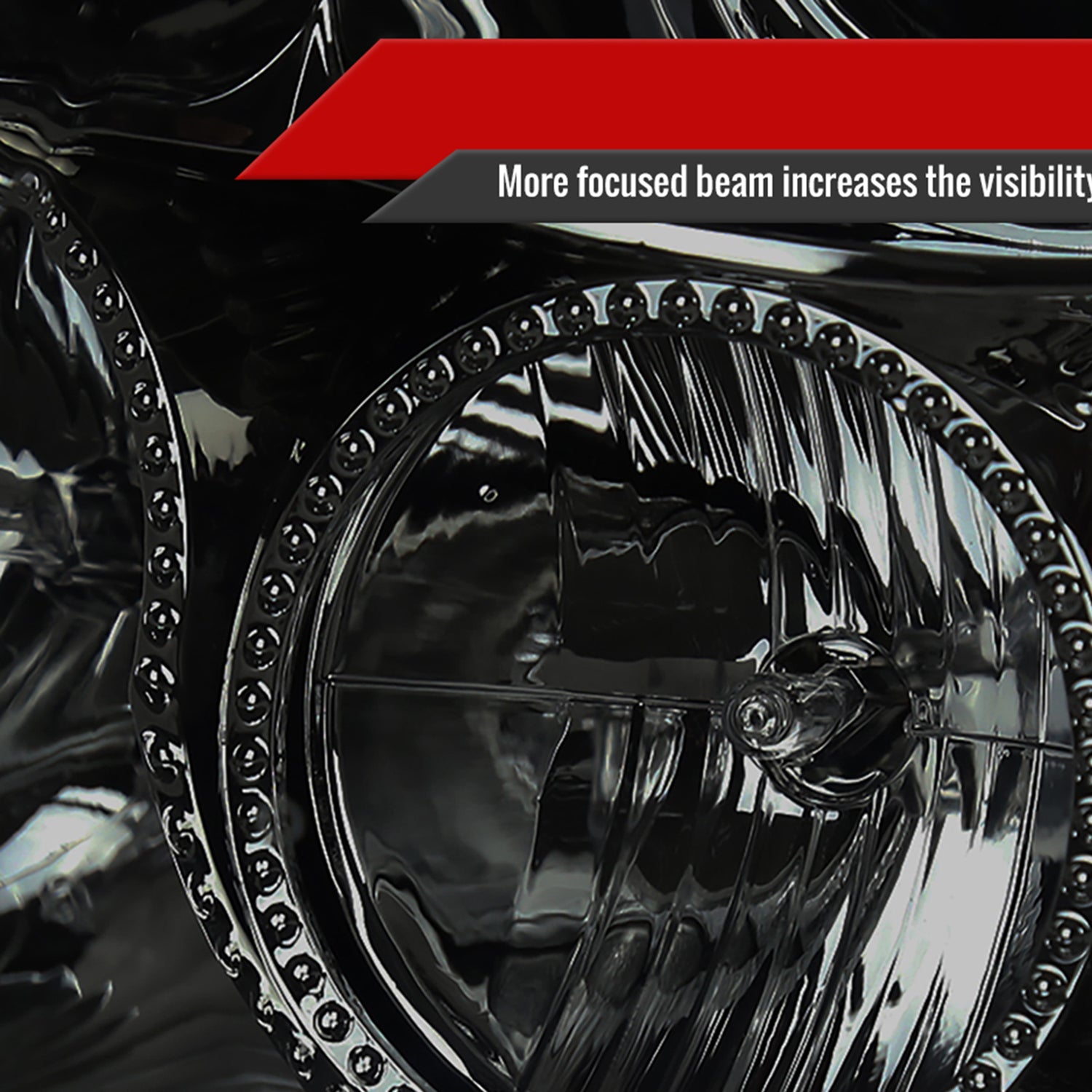 2008-2014 Cadillac CTS SMD LED Light Strip Projector Headlights Chrome/Smoke