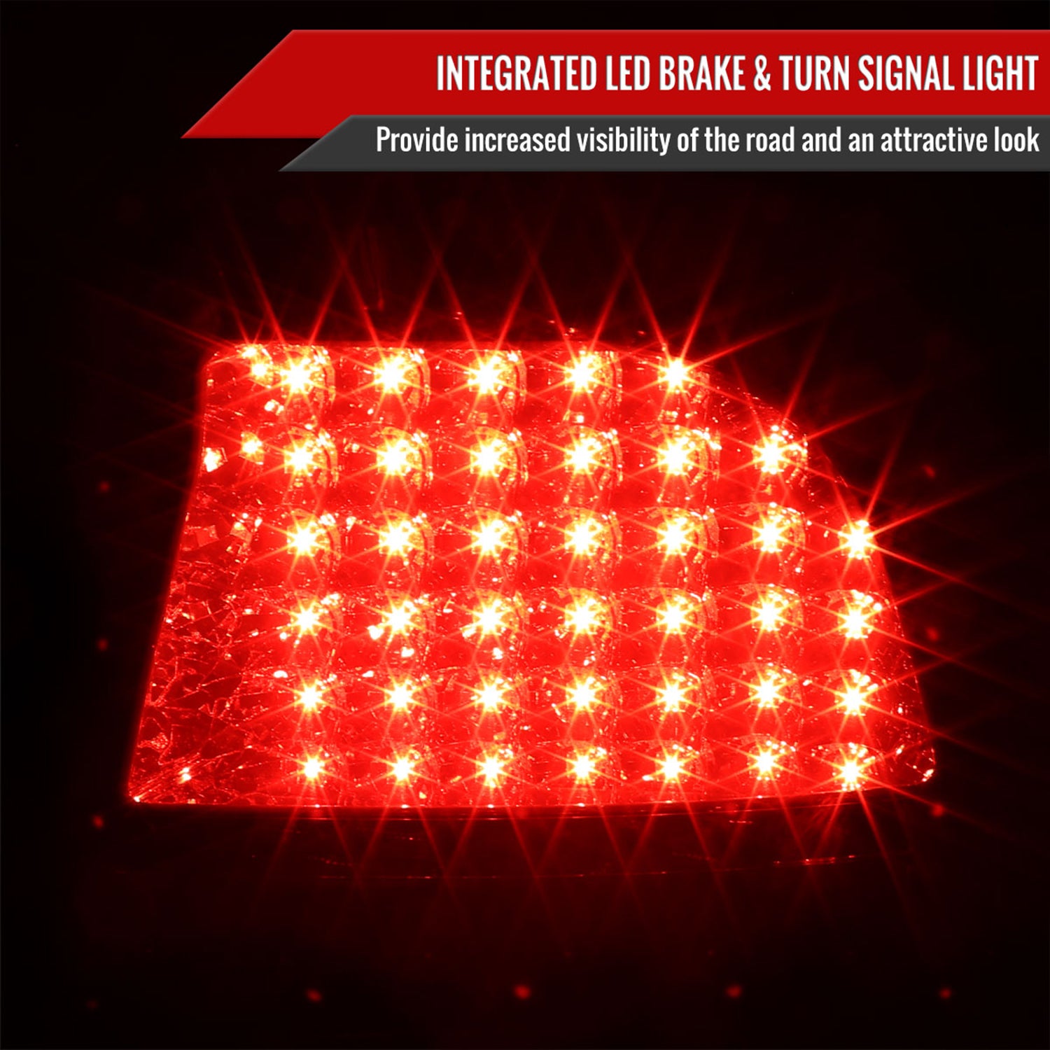 2005-2008 Dodge Charger LED Tail Lights Chrome Housing/Smoke Lens