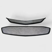 2016-2018 Chevrolet Malibu Grille Overlay Gloss Black 2Pcs ABS Plastic