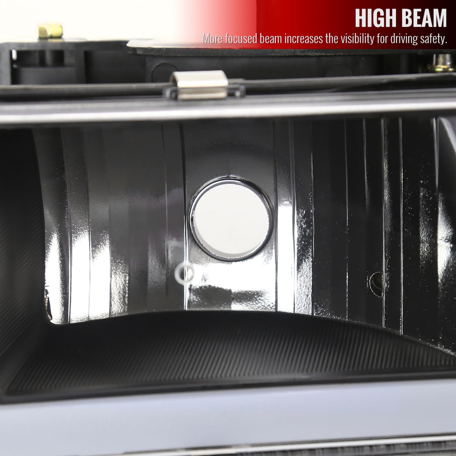 1988-1998 Chevy C/K C10/Tahoe/Sierra/Yukon/Suburban LED Headlights Matte Black