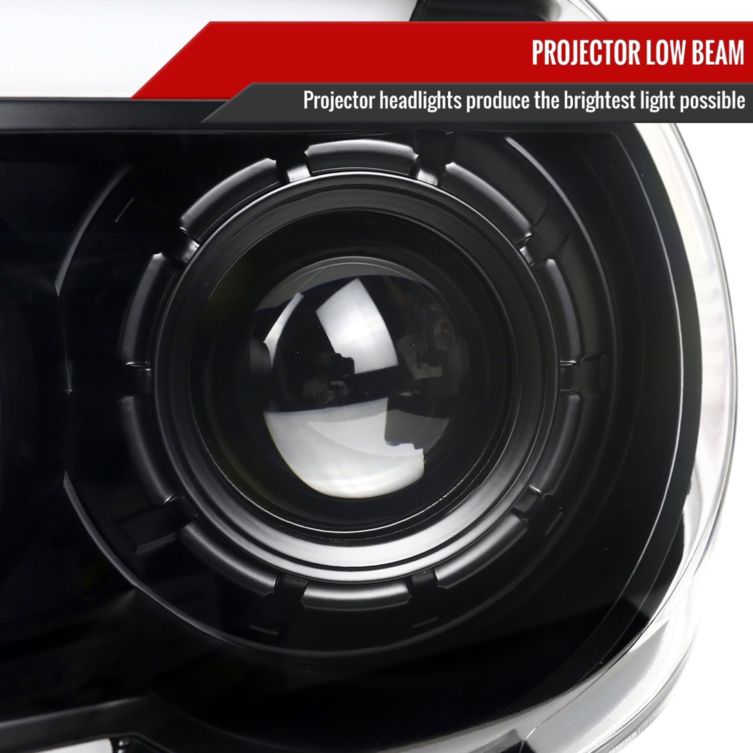 2007-2013 Toyota Tundra/ 08-2017 Sequoia LED C-Bar Headlights Signal Black