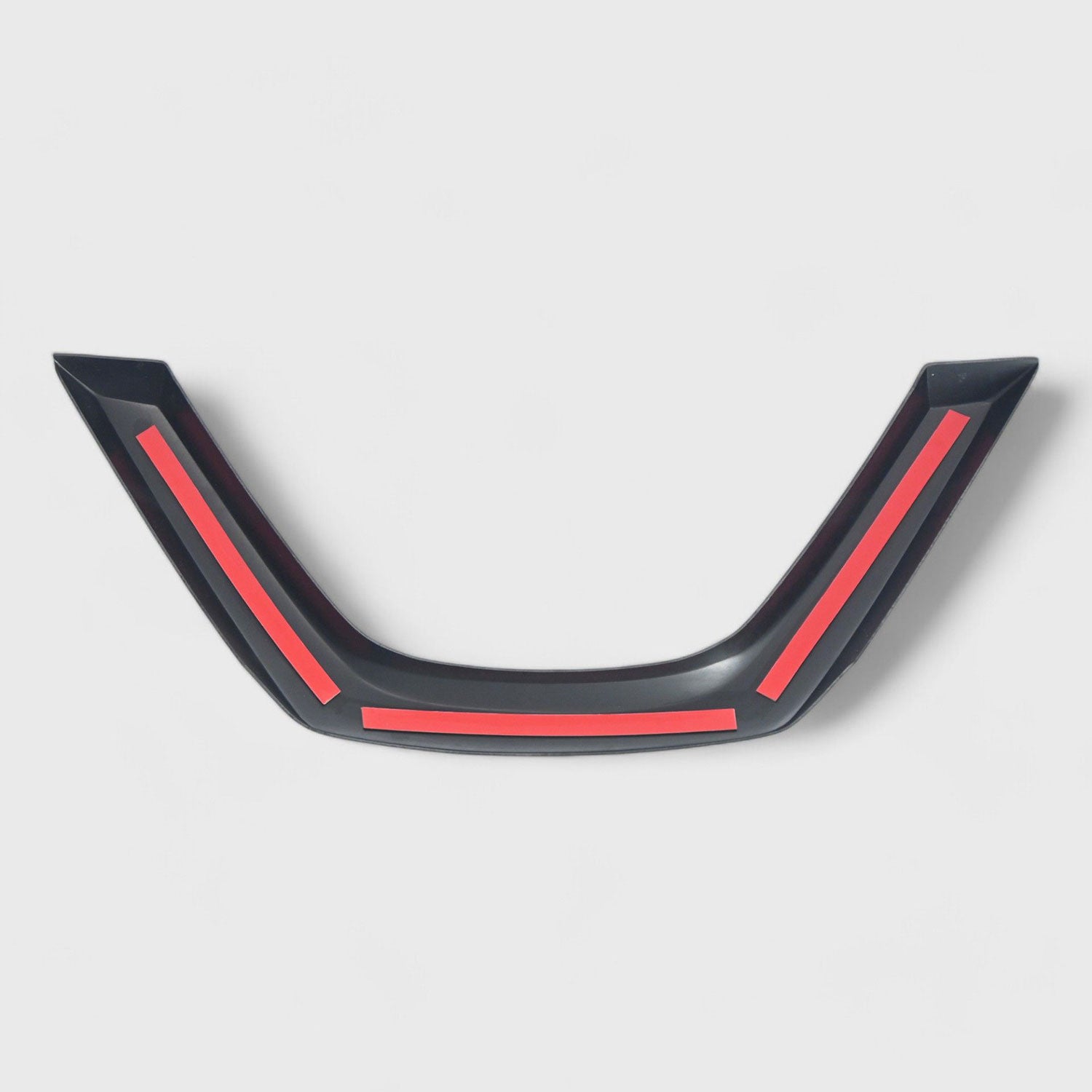 2017-2019 Nissan Rogue Sport Grille Overlay Gloss Black 1Pcs ABS Plastic