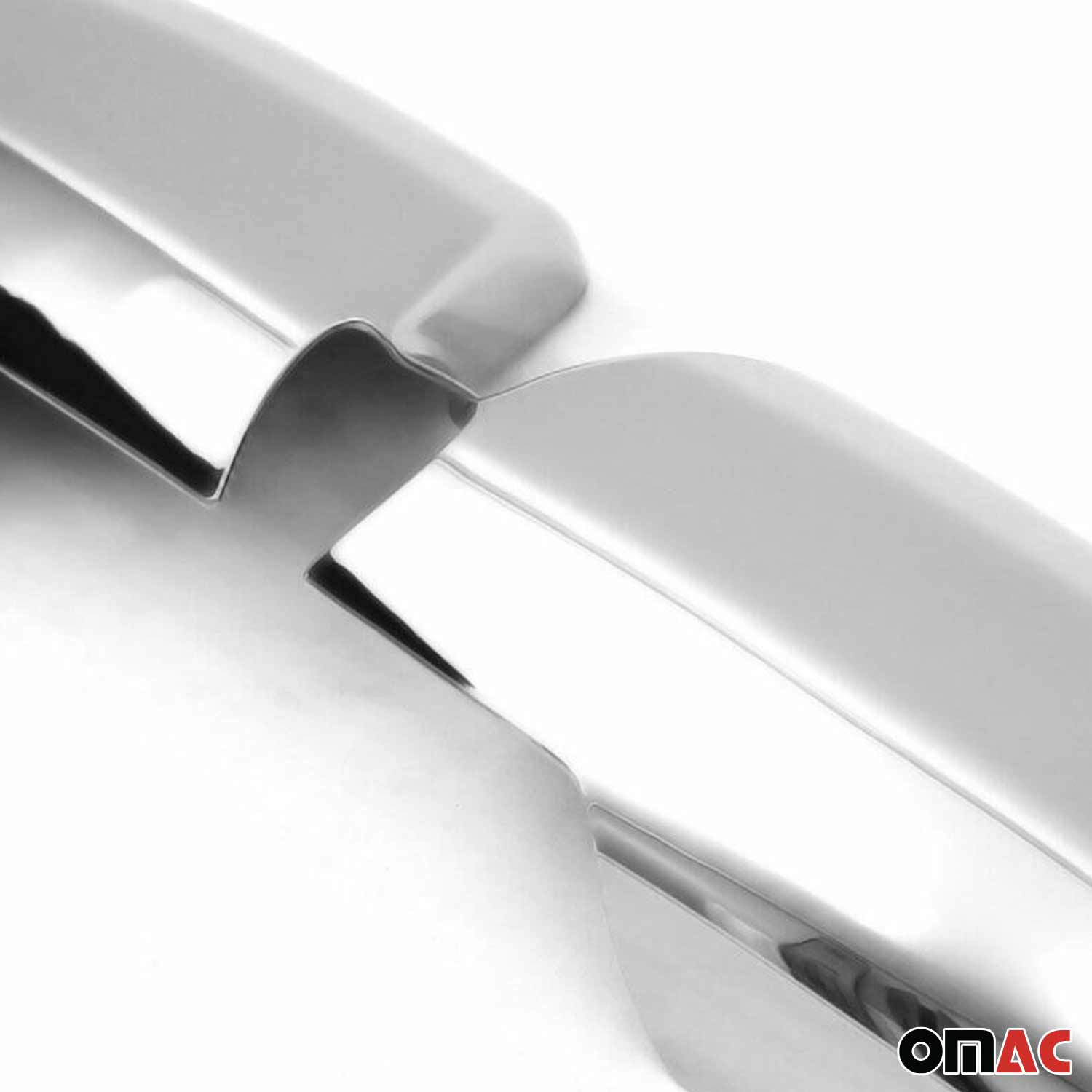 2006-2011 Hyundai Accent 3.gen Sedan Side Mirror Cover Caps Chrome Silver 2 Pcs