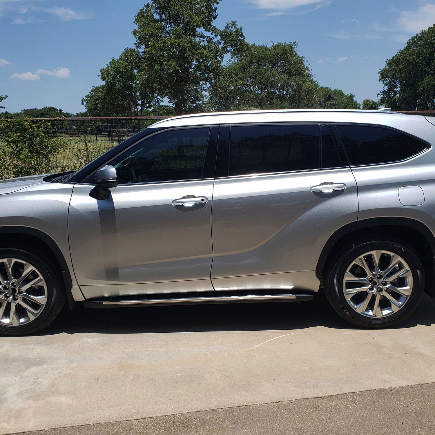 2019-2024 Toyota RAV4 Door Handle Cover Chrome 4Pcs ABS Plastic