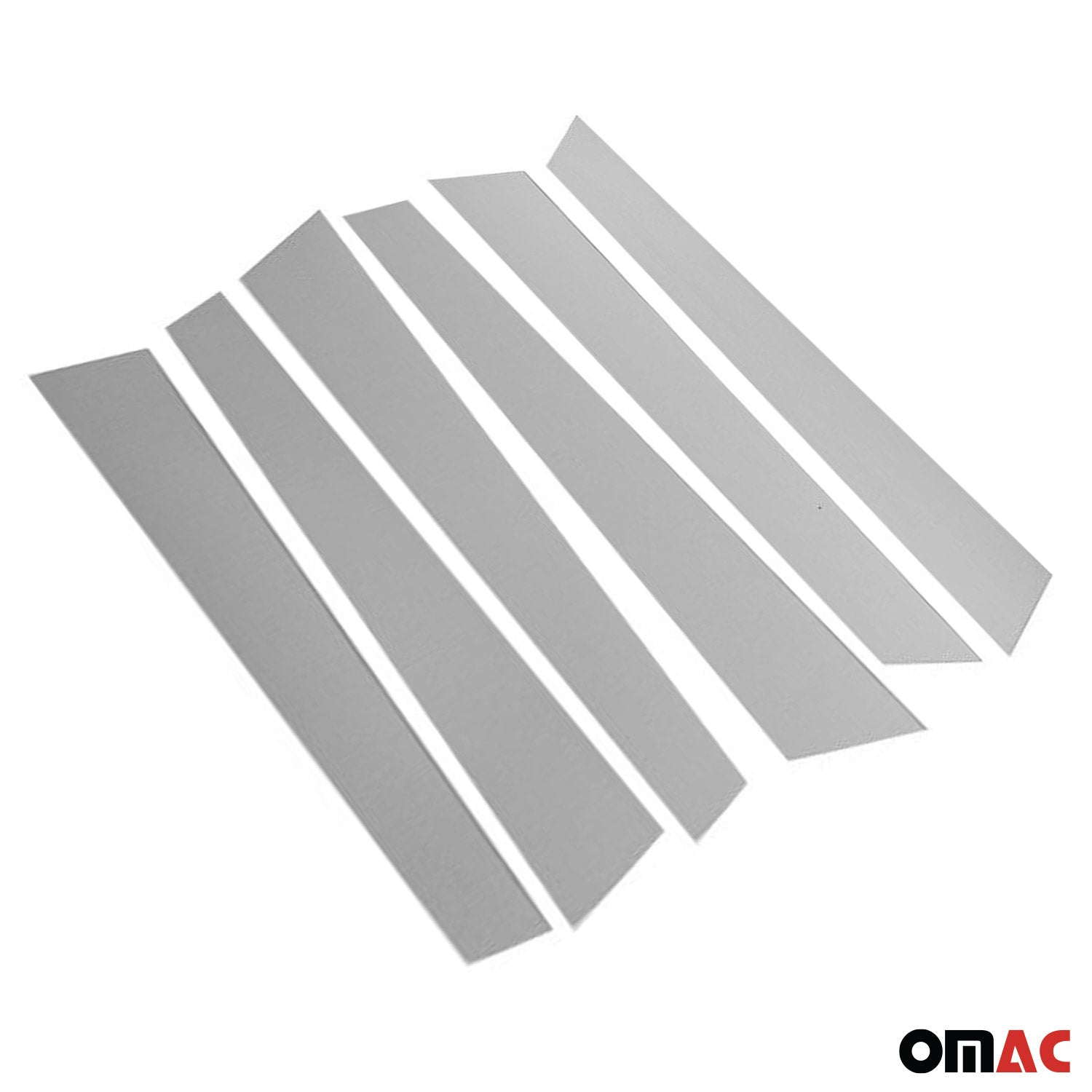 2014-2017 Land Rover Range Rover Sport Window B Pillar Posts Door Trim Stainless Steel