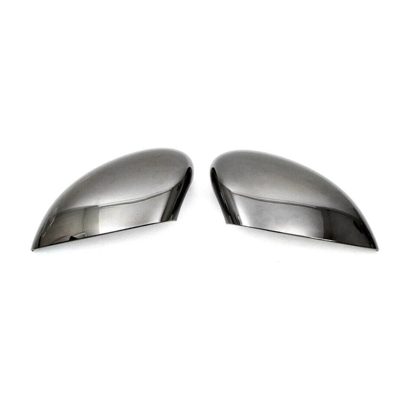 Side Mirror Cover Caps Fits Ford Fiesta / B-Max 2011-2019 Dark 2 Pcs - OMAC USA