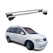 2000-2006 Mazda Mpv Roof Rack Cross Bars Silver