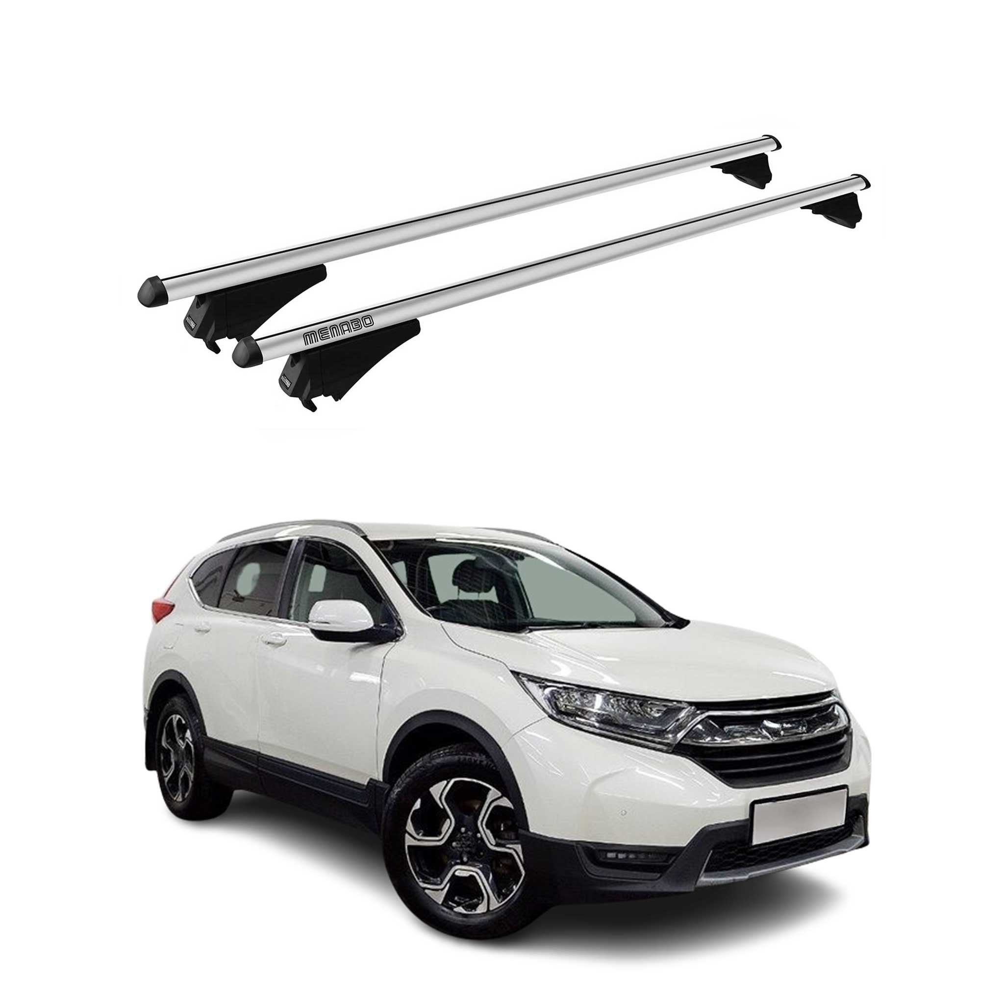 2017-2022 Honda CR-V Roof Rack Cross Bars Silver