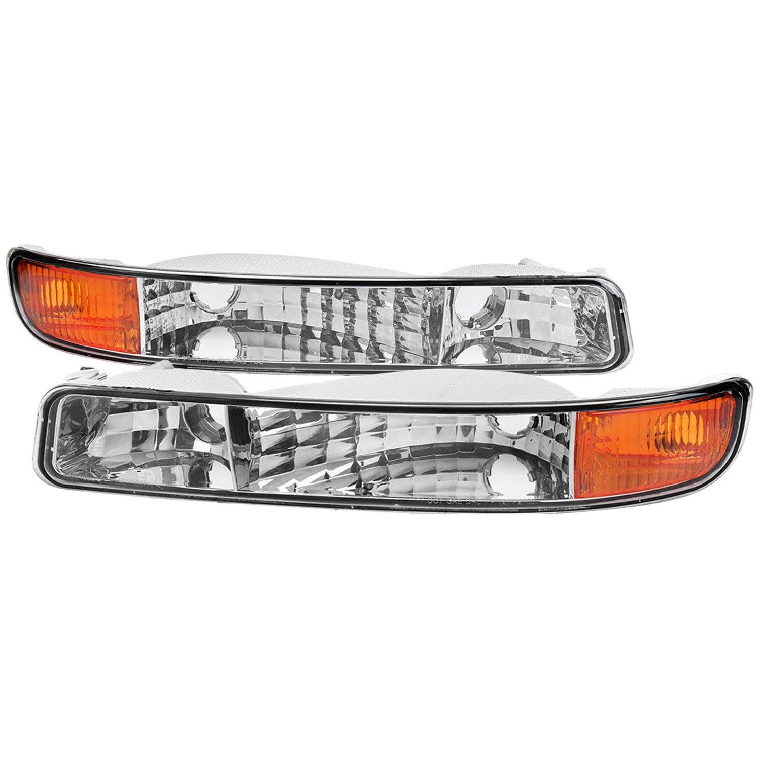 1999-2006 GMC Sierra/ 2000-2006 Yukon/Yukon XL Factory Bumper Lights Chrome
