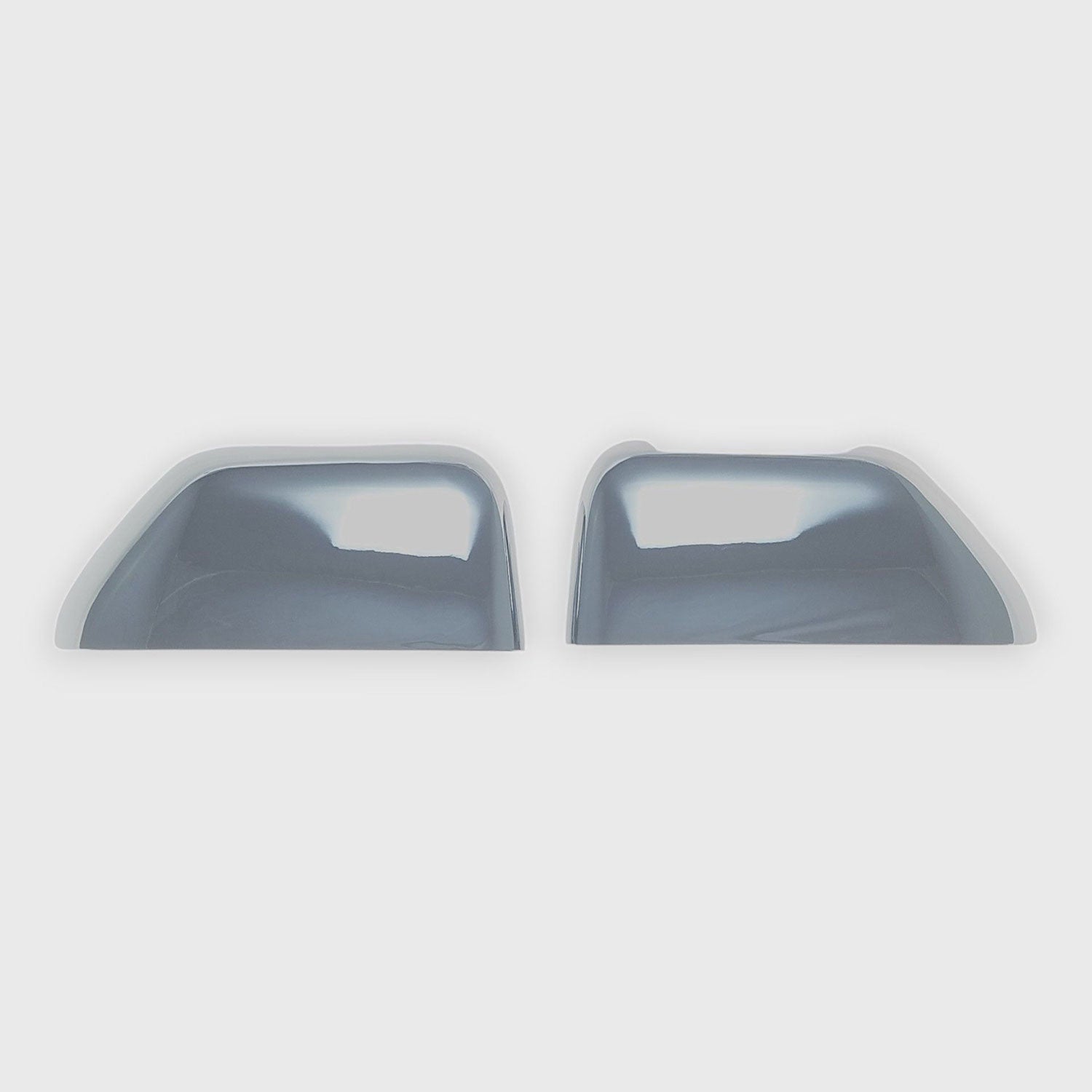 2017-2022 Ford F-250/350/450/550 Mirror Cover Caps Chrome 2Pcs ABS Plastic