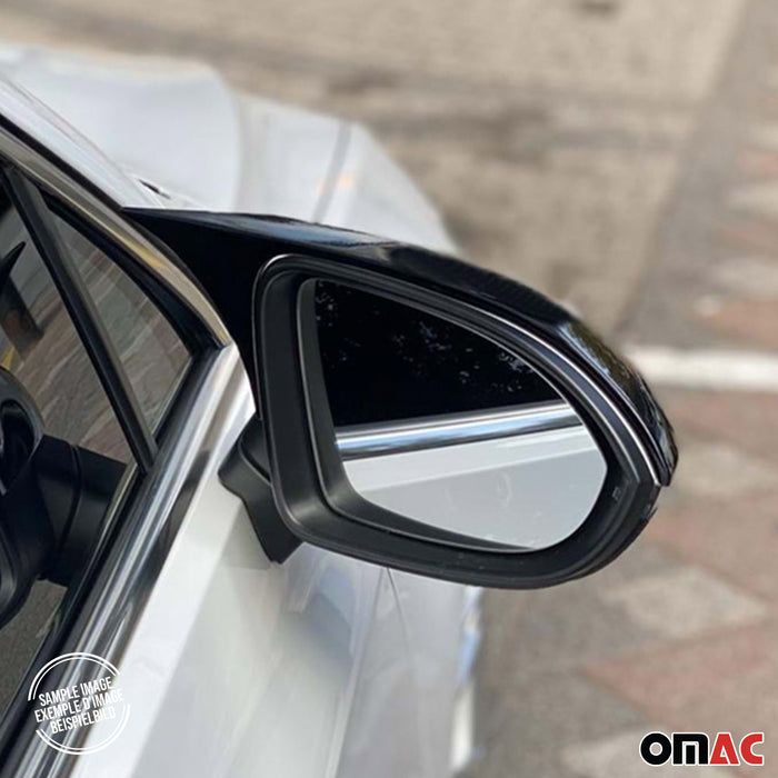 Side Mirror Cover Caps fits BMW 3 Series G20 Sedan 2019-2022 ABS Gloss Black