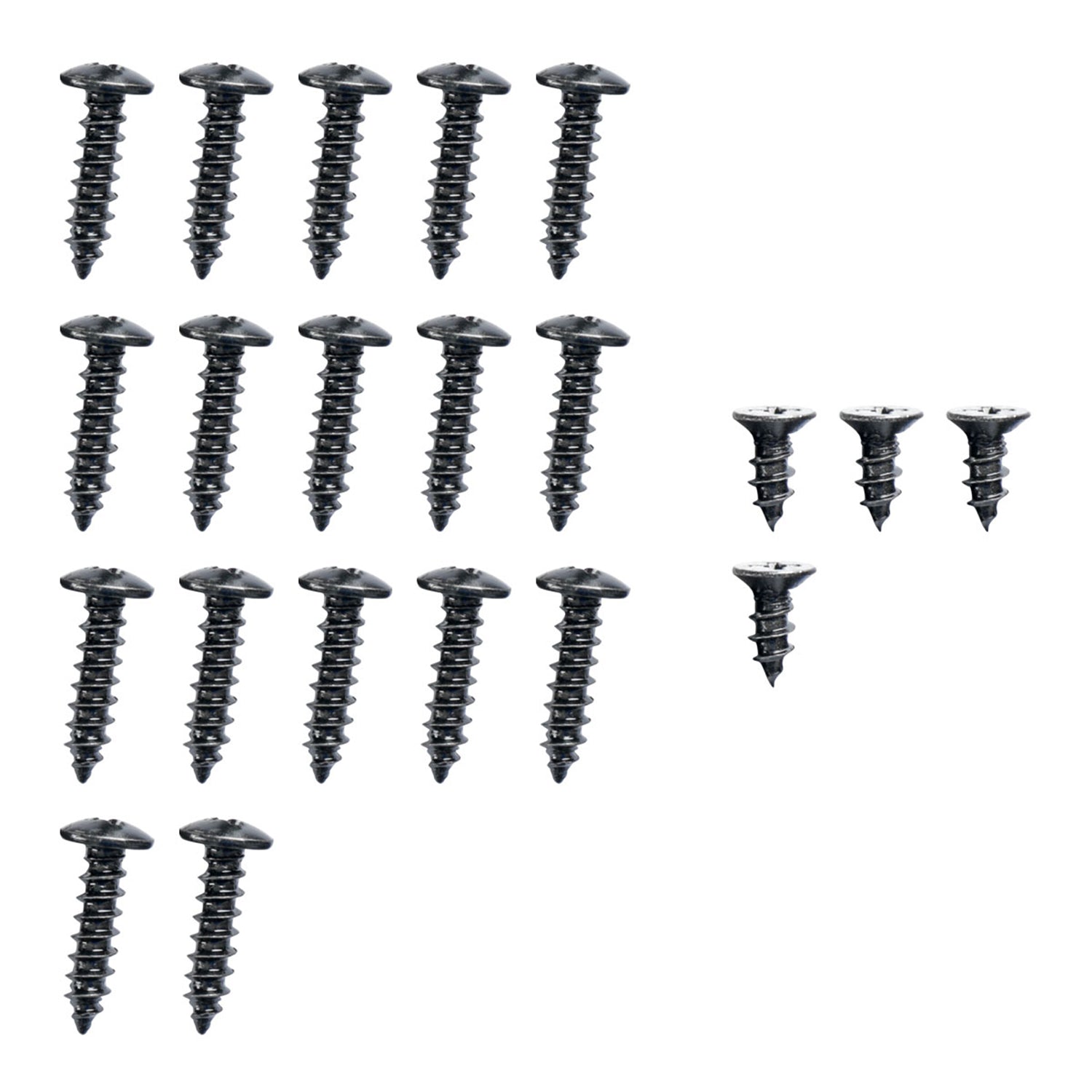 2016-2018 Honda Civic Sedan Black/Red Trim Front Bumper Lip Splitter Kit