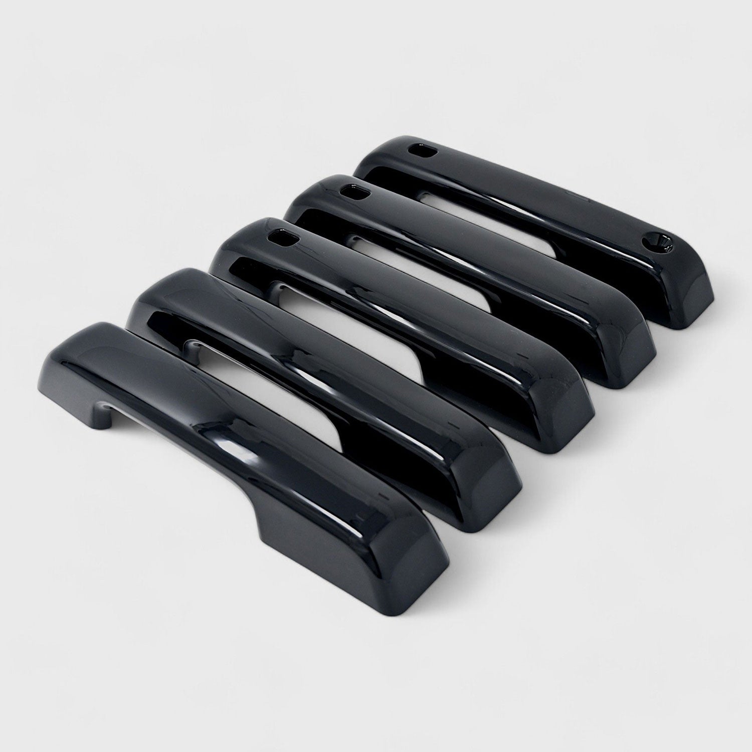 2021-2024 Ford Bronco Door Handle Cover Gloss Black 5Pcs ABS Plastic