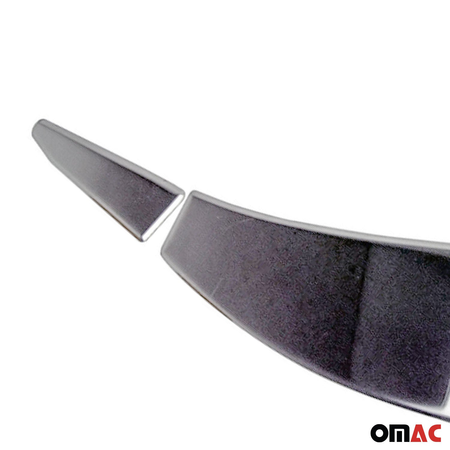 2015-2018 Jeep Renegade Rear Trunk Molding Trim for Jeep Renegade 2015-2018 Steel Silver 3 Pcs