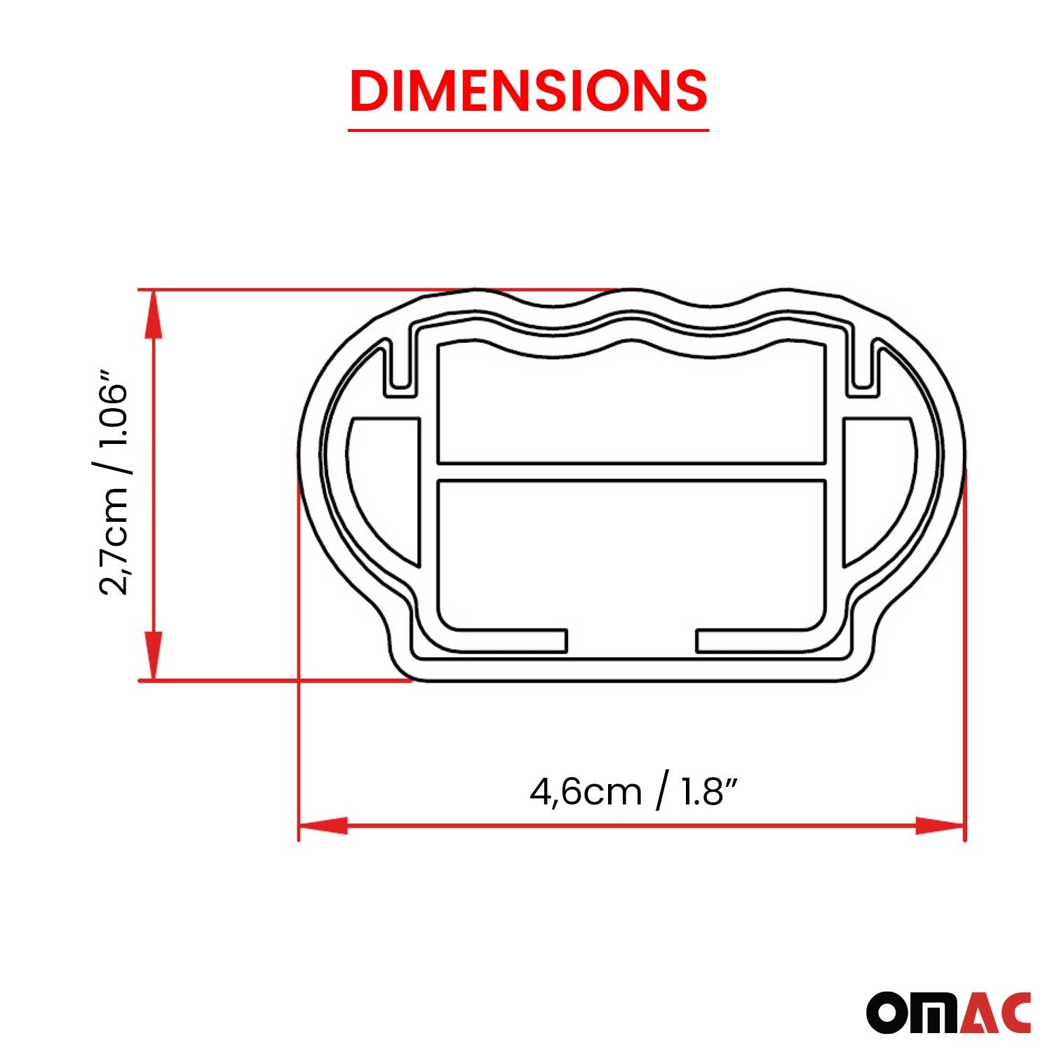 2013-2022 Buick Encore Roof Rack Cross Bars Silver