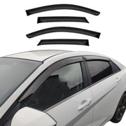 2019-2025 Toyota Corolla Sedan Window Visor Vent Rain Deflector 4Pcs Smoke