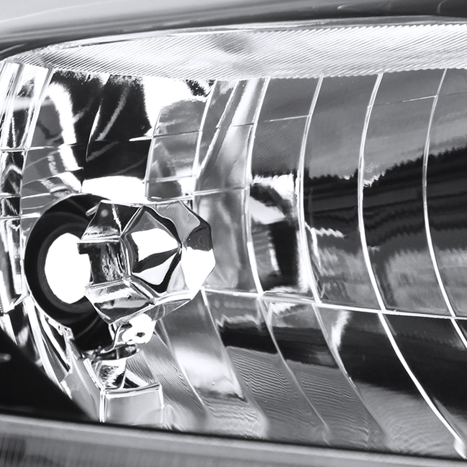 2016-2018 Honda HR-V Clear Crystal Headlight Amber Reflector - Passenger Side