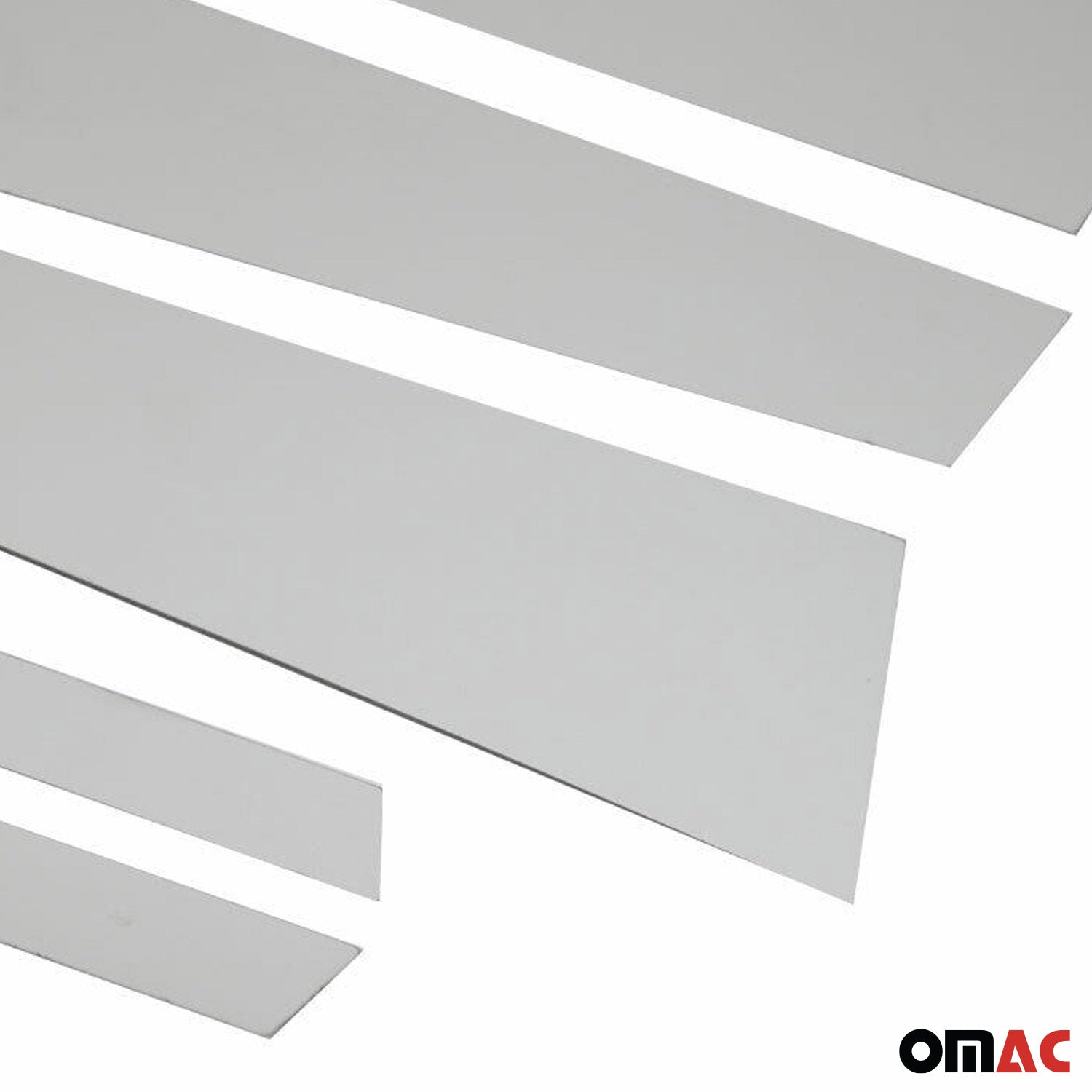 2007-2013 Mercedes S Class W221 Window B Pillar Posts Door Trim Stainless Steel 6x