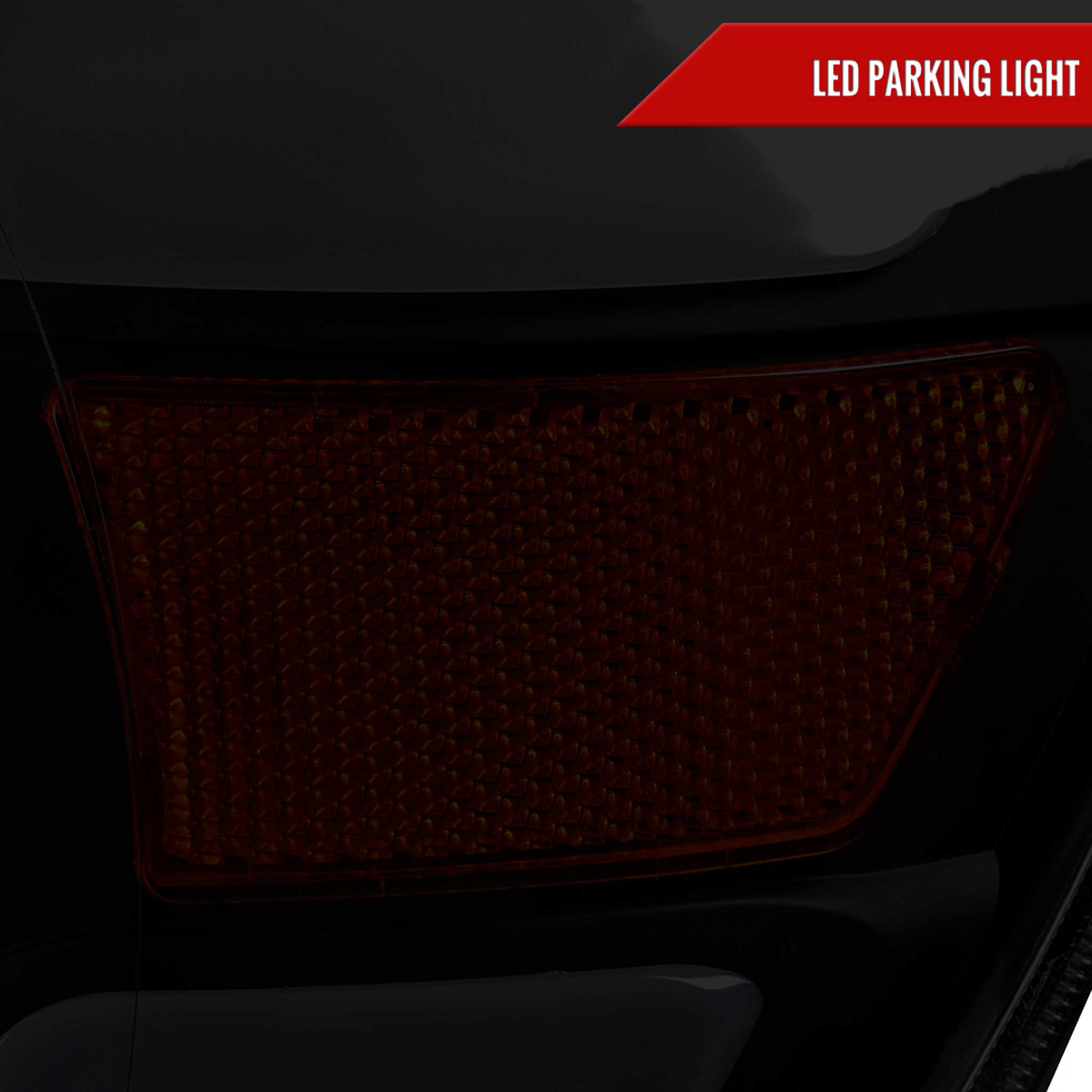 For Toyota Tacoma 2005-2011 LED Bar Factory Style Headlights Matte Black Housing Smoked Lens